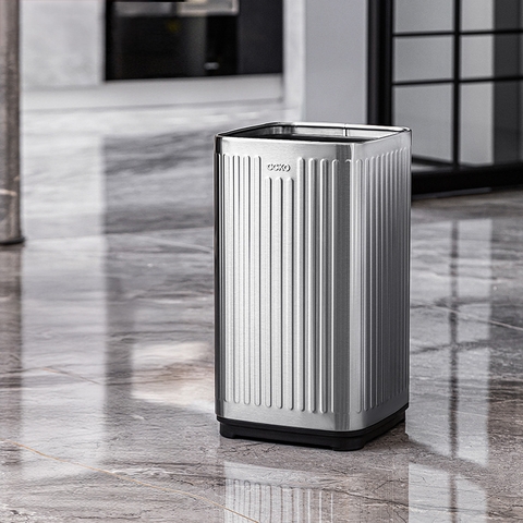 Thùng rác inox không nắp CCKO 10L CK9913