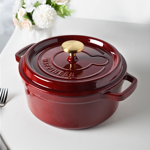 Nồi gang Happiness 24cm Limited