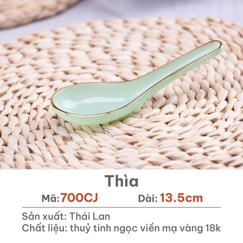 Thìa Opal Xanh ngọc - C700CJ