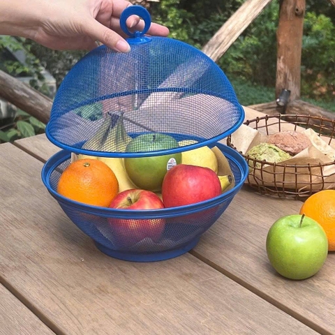 Rổ quả táo Kaiyo có nắp đậy