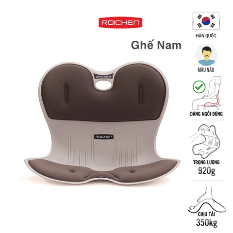 Ghế chỉnh dáng ngồi đúng Roichen Hàn Quốc-Nam CRP-M