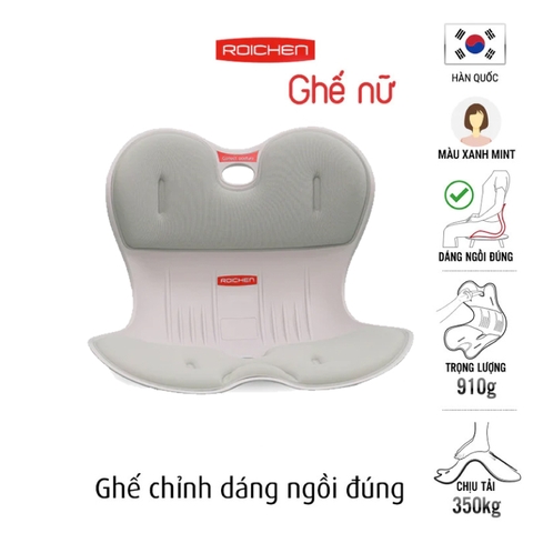 Ghế chỉnh dáng ngồi đúng Roichen Hàn Quốc-Nữ CRP-W