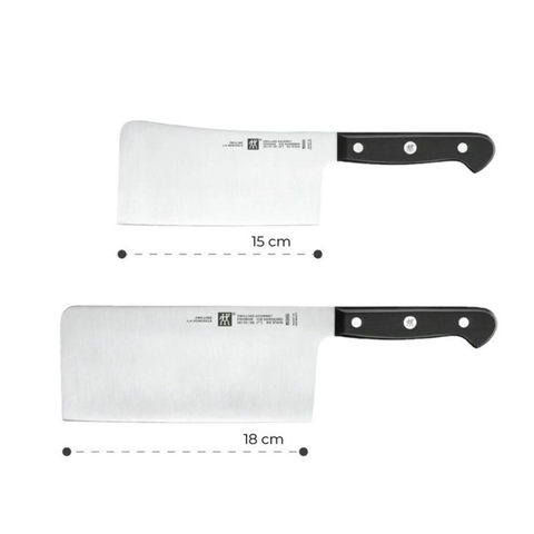 Set đôi dao chặt dao thái bản to Zwilling Gourmet