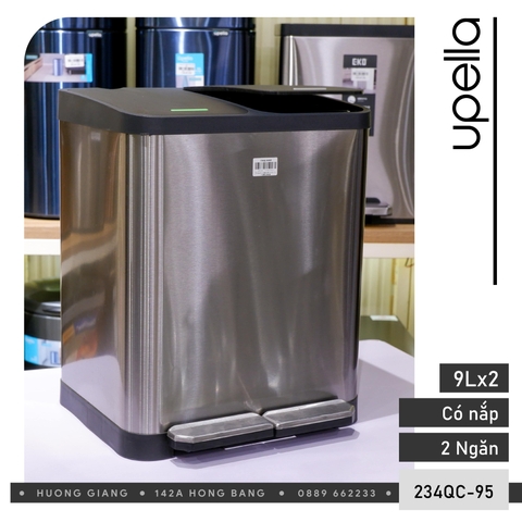 Thùng rác đạp chân Upella AR2-18 (9 9L)