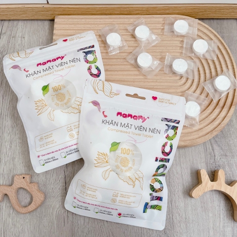 Khăn mặt viên nén Mamamy tropical TH - 25 viên