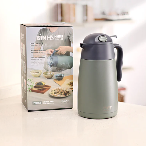 Bình ủ nhiệt có phin lọc SUS304