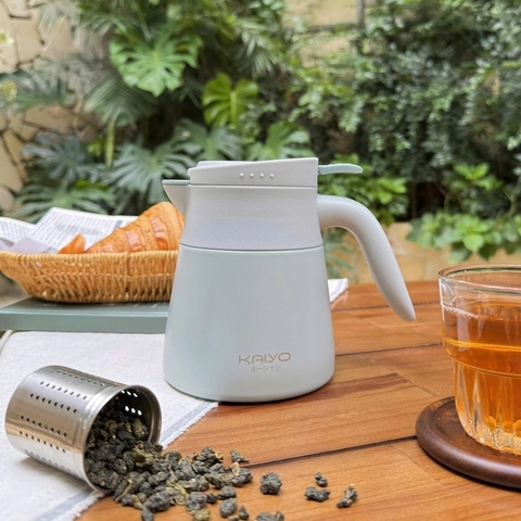 Bình giữ nhiệt pha trà lõi lọc Kaiyo 500ml