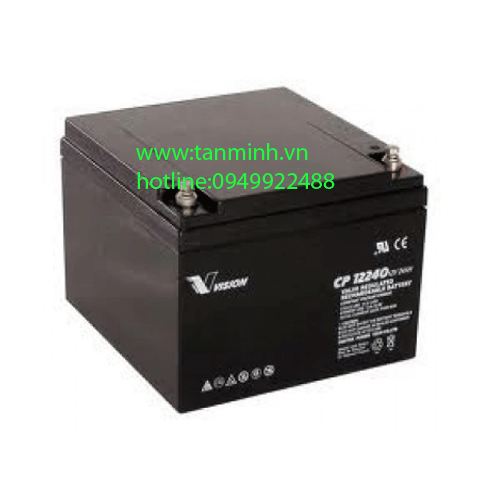 Ắc quy Vision 12V 24Ah, 6FM24-X