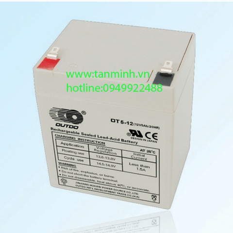 Ắc quy Outdo OT5-12 (5Ah-12V)