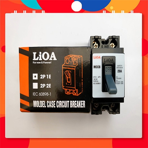 CẦU DAO TỰ ĐỘNG AN TOÀN-MCCB2P1E-DD/30A