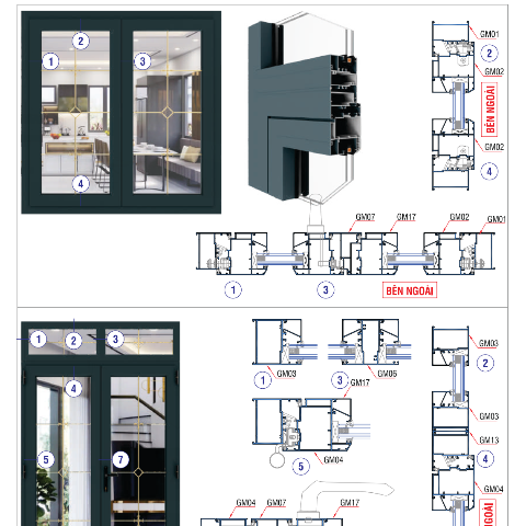 GERMAN DOOR 65 SERIES