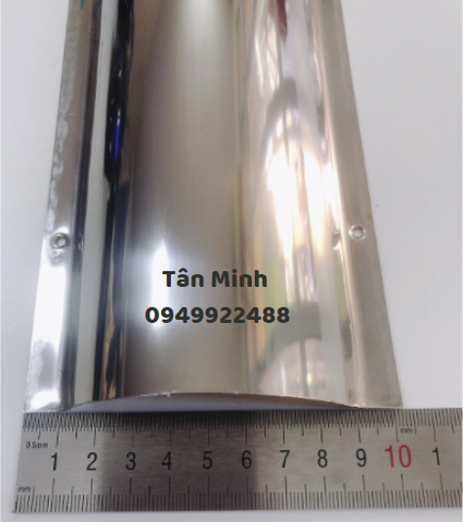 Nẹp sàn bán nguyệt Inox D100