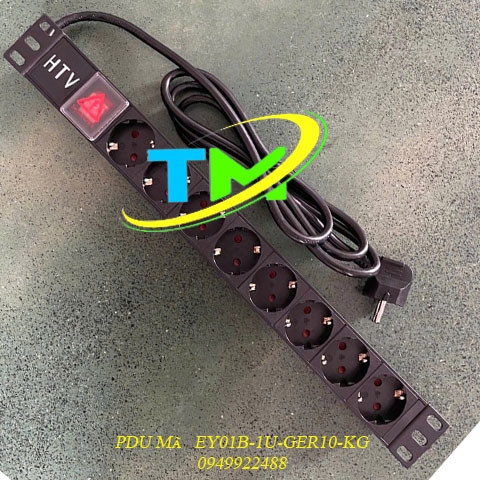 Thanh nguồn PDU 10 Ports  EY01B-1U-GER10-KG