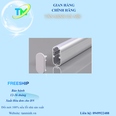 Thanh Nhôm Led Định Hình - Mã WTAL031