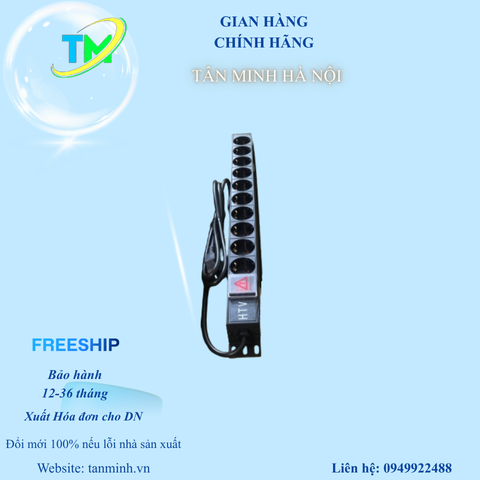 Ổ cắm PDU 10 lỗ tiêu chuẩn chống cháy nổ