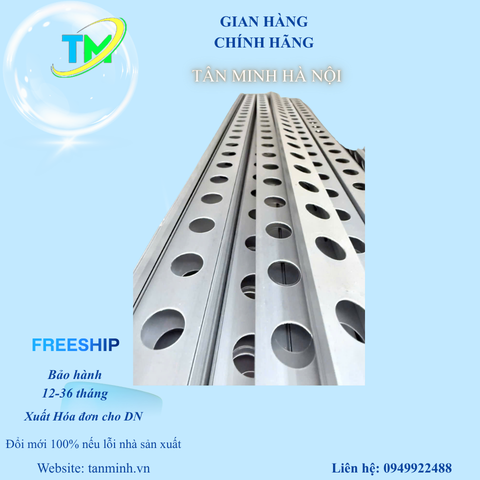Thanh nhôm định hình trang trí ngoài trời F50