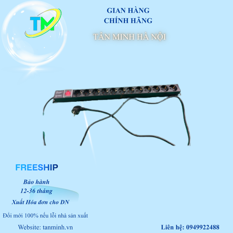Ổ cắm cao cấp PDU 12 lỗ