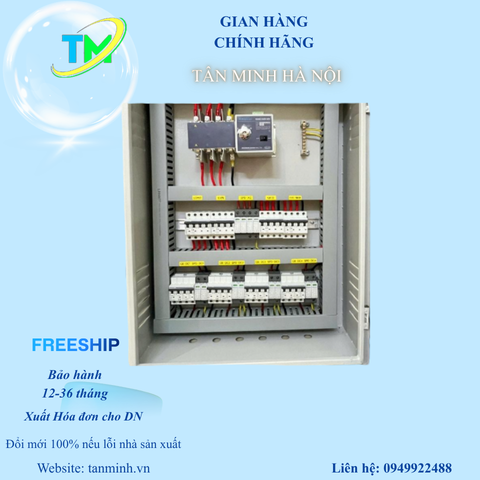 TỦ ĐIỆN HYBRID 3 PHA 380V CÔNG SUẤT 20Kw ( 4 STRING ) ( Không dùng cầu đấu AC )