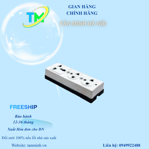 Ổ cắm ba nổi - OC3KD