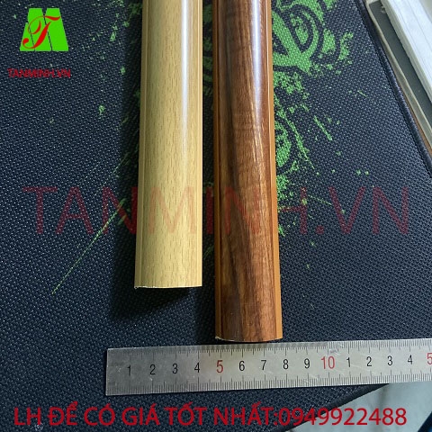 Nẹp bán nguyệt họa tiết vân gỗ