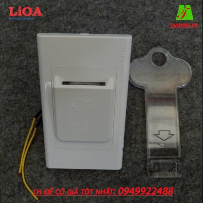 Bộ công tắc ngắt điện dùng chìa khóa kiểu A LIOA - SE18KTA