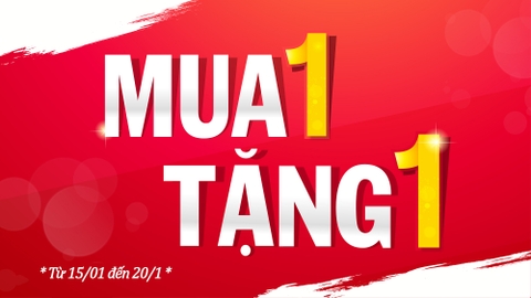 SIÊU KHUYẾN MẠI - MUA 1 TẶNG 1