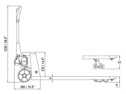 Xe nâng tay AC Noblelift