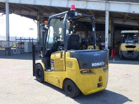 Xe Nâng Điện Komatsu 3 tấn sản xuất 2020