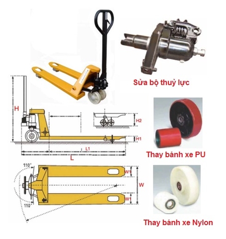 Cách Sửa Chữa Xe Nâng Tay