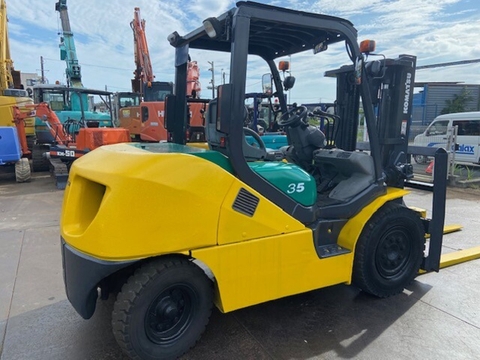 Mua Xe Nâng Cũ 3.5 Tấn Komatsu FD35-10 Nhập Nhật | Giá Tốt – Giấy Tờ Đầy Đủ