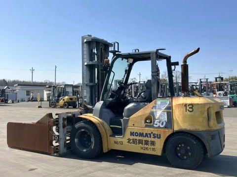 Xe Nâng 5 Tấn Komatsu Đã Qua Sử Dụng - Model FH50-1 (Sản Xuất: 12/2013)