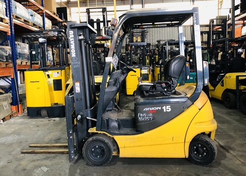Xe Nâng Điện Cũ Komatsu 1.5 Tấn Đời 2017 | Hàng Nhập Nhật, Giao Tại Hà Nội – Bắc Giang