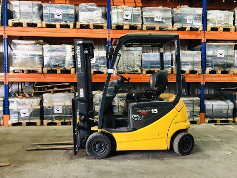 Xe Nâng Điện Cũ Komatsu 1.5 Tấn Đời 2017 | Hàng Nhập Nhật, Giao Tại Hà Nội – Bắc Giang