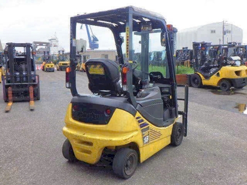 Xe nâng điện Komatsu 1.8 tấn cũ – Chất lượng trên 90%, nhập Nhật 2020