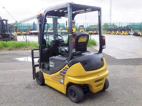 Xe nâng điện Komatsu 1.8 tấn cũ – Chất lượng trên 90%, nhập Nhật 2020