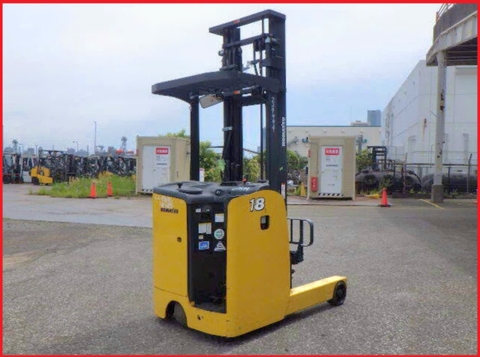 Xe Nâng Điện Đứng Lái 1,8 Tấn (1800kg) nâng cao 4,7 mét Sản xuất 2019