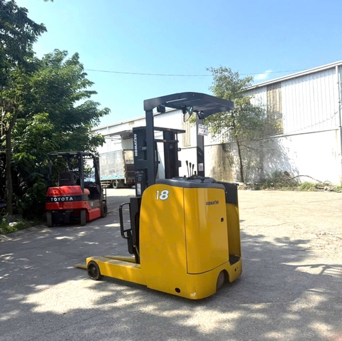Xe nâng điện đứng lái Komatsu FB18RL-15 (2018) | Xe nâng cũ 1.8 tấn pin khỏe