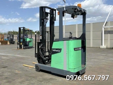 Xe Nâng Điện Đứng Lái 1500kg (1,5 Tấn) sản xuất 2020