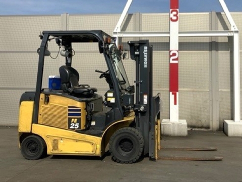 Xe Nâng Điện 2,5 Tấn (2500kg) Komatsu FE25-1, Sản Xuất Năm 2020