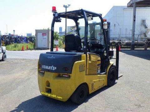 Xe Nâng Điện Komatsu 3 tấn sản xuất 2020
