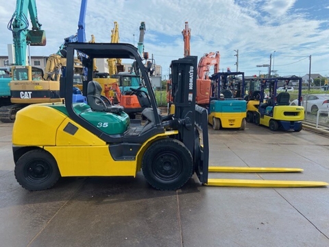 Mua Xe Nâng Cũ 3.5 Tấn Komatsu FD35-10 Nhập Nhật | Giá Tốt – Giấy Tờ Đầy Đủ