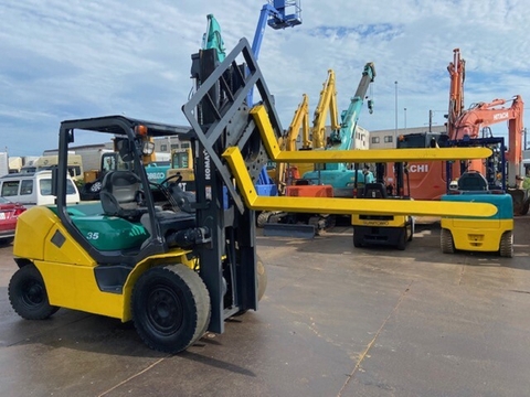 Mua Xe Nâng Cũ 3.5 Tấn Komatsu FD35-10 Nhập Nhật | Giá Tốt – Giấy Tờ Đầy Đủ