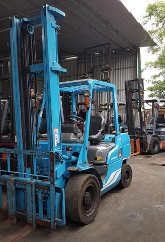 Xe nâng 3500kg dịch giá nâng cao 4500mm