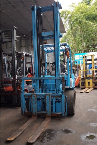 Xe nâng 3500kg dịch giá nâng cao 4500mm
