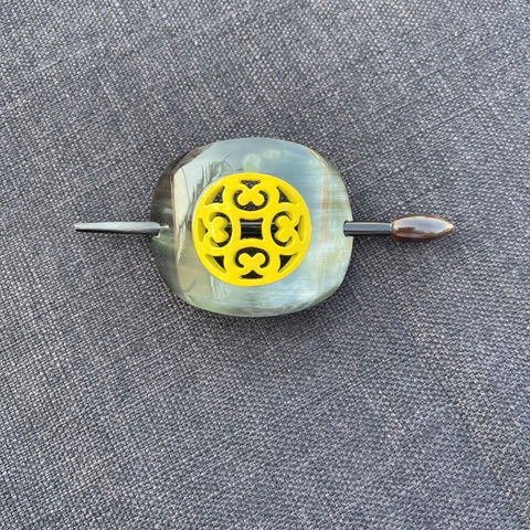 Kẹp tóc Sơn Mài màu Vàng - HH656-50