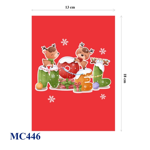 Reindeers Noel Pop Up Card