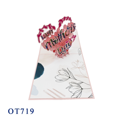 Happy Mother's Day Pop Up Card