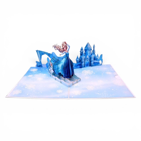 Snow Queen Pop Up Card