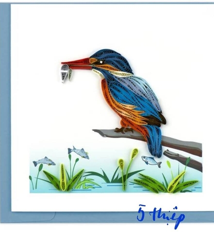 Bird Quilling Card
