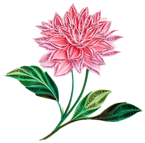 Flower Quilling Card